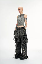 Convertible Denim Overalls - COPPING THREADS - PERSONSOUL