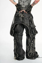 Convertible Denim Overalls - COPPING THREADS - PERSONSOUL