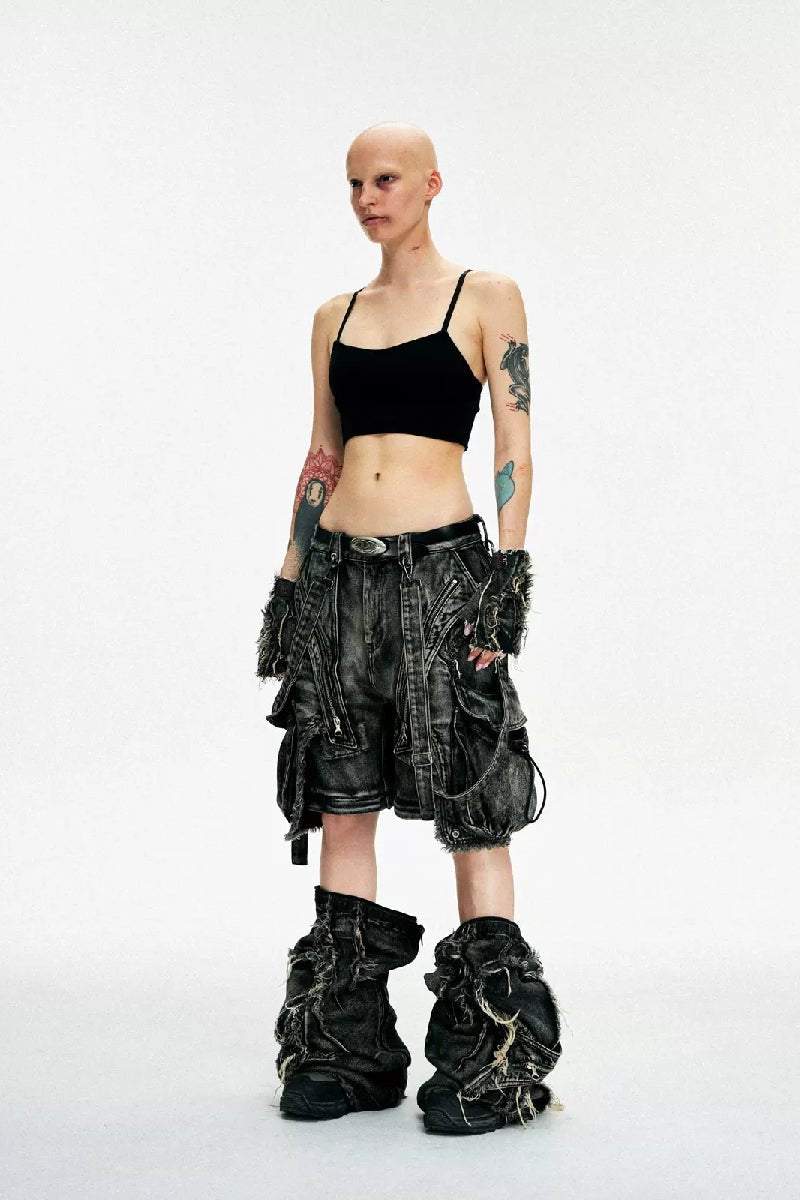 Convertible Denim Overalls - COPPING THREADS - PERSONSOUL