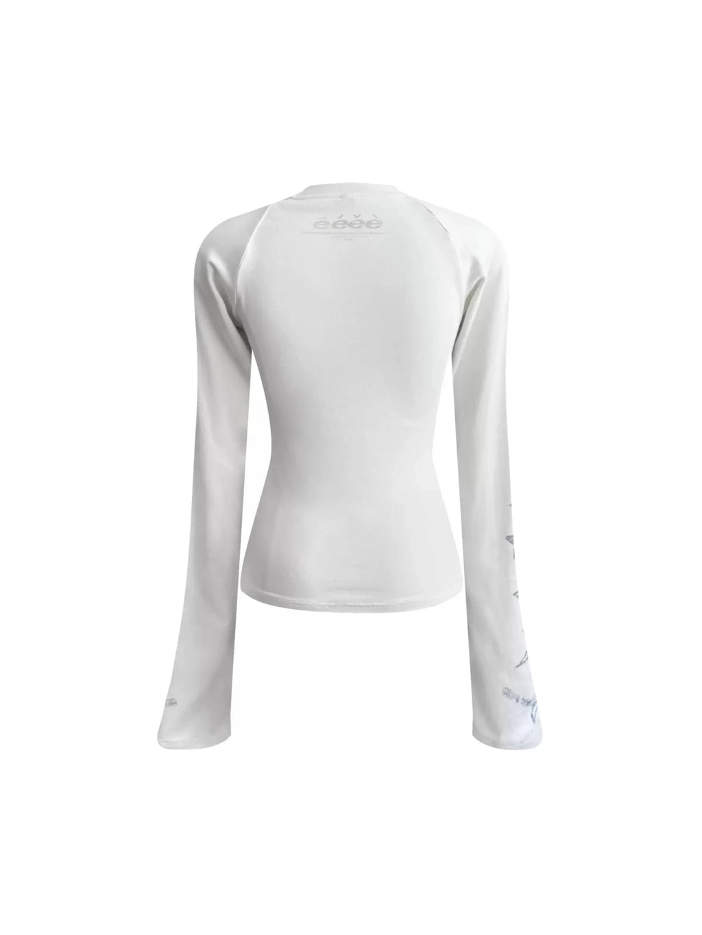 Crayon Hand - drawn Star Print Long Sleeve Tee - COPPING THREADS - ARTMONSTER