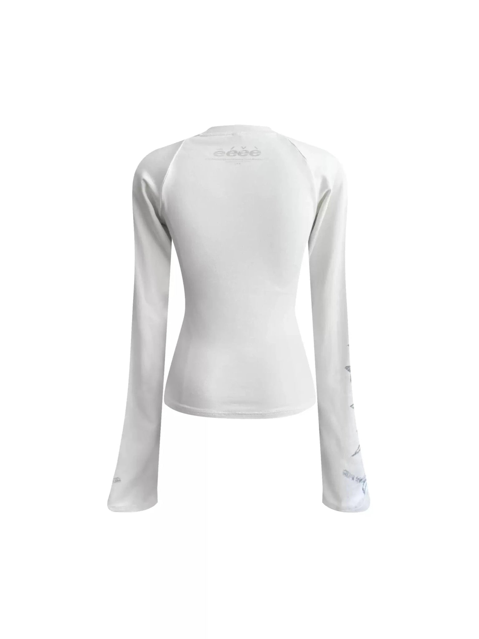 Crayon Hand - drawn Star Print Long Sleeve Tee - COPPING THREADS - ARTMONSTER