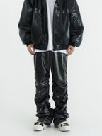 Crinkled Leather Parachute Pants - COPPING THREADS - CHICISLAND