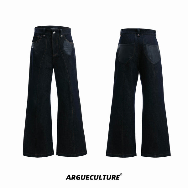 Croc-Trim Cropped Jacket and Pants Set - COPPING THREADS - Argue Culture