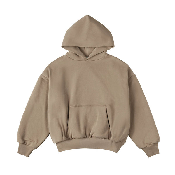 Cropped Double-Layer Hoodie - COPPING THREADS - IDLT