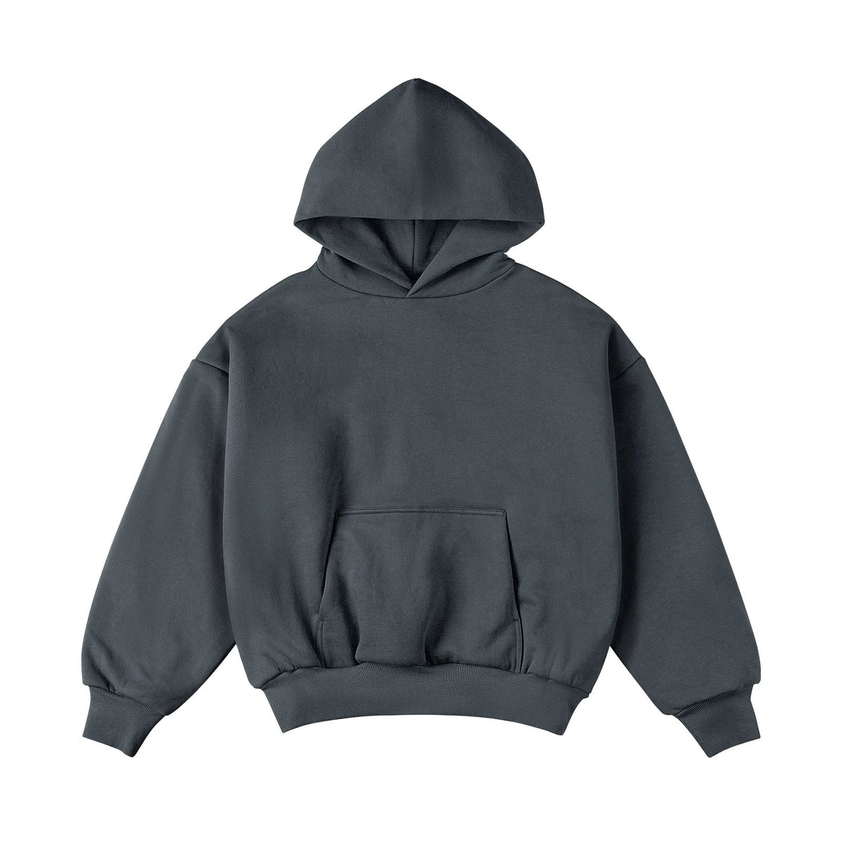 Cropped Double-Layer Hoodie - COPPING THREADS - IDLT 메인 이미지
