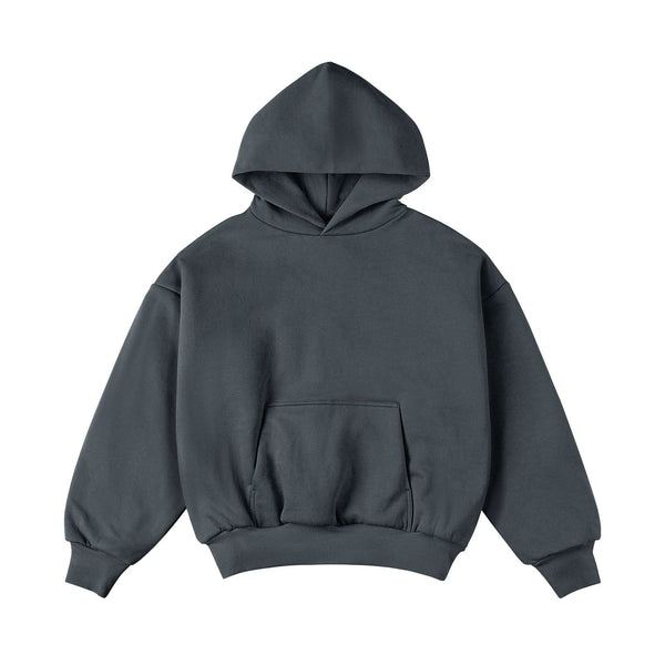Cropped Double-Layer Hoodie - COPPING THREADS - IDLT