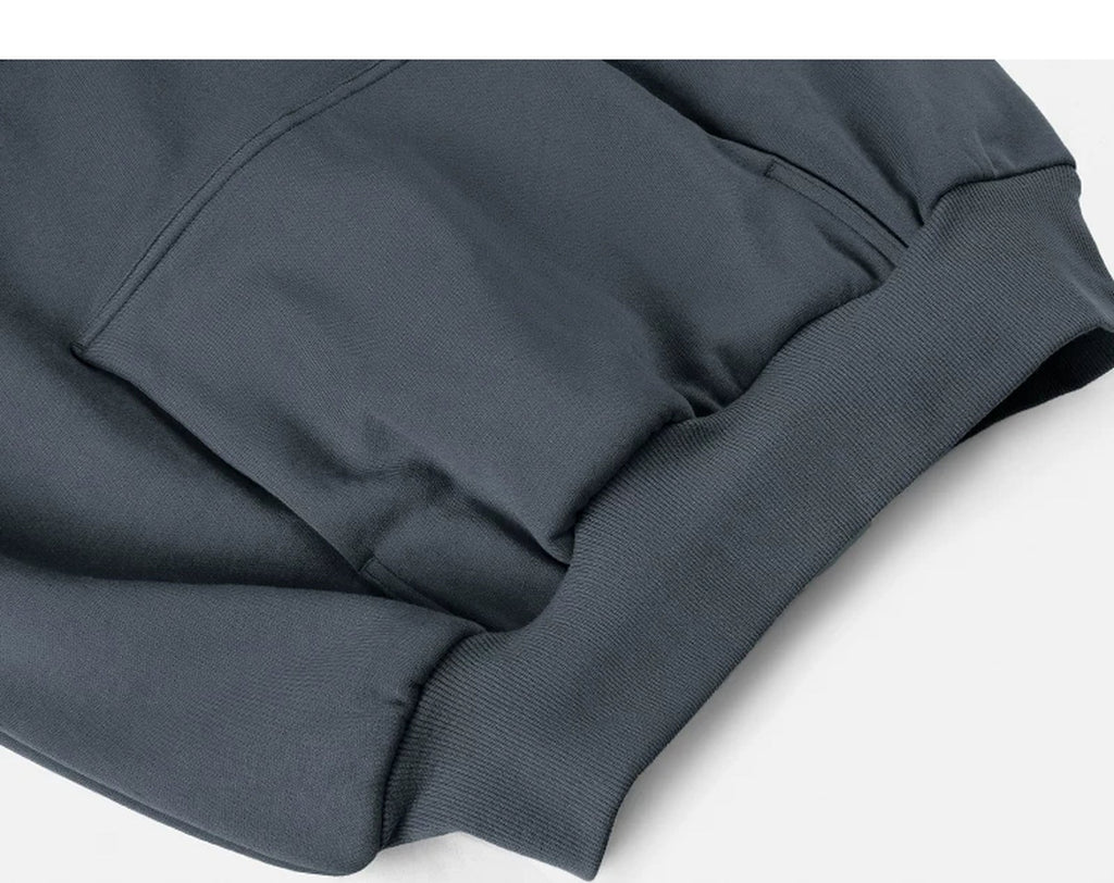 Cropped Double-Layer Hoodie - COPPING THREADS - IDLT