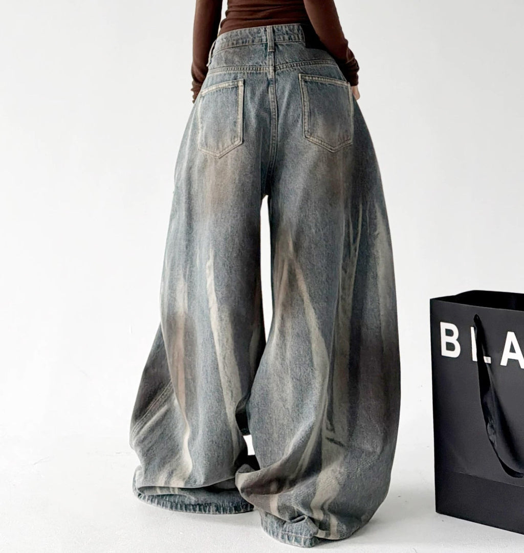 Cross-Motif Flap-Pocket Jeans - COPPING THREADS - CT ORIGINALS