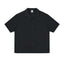 IDLT short sleeve shirt, black front.