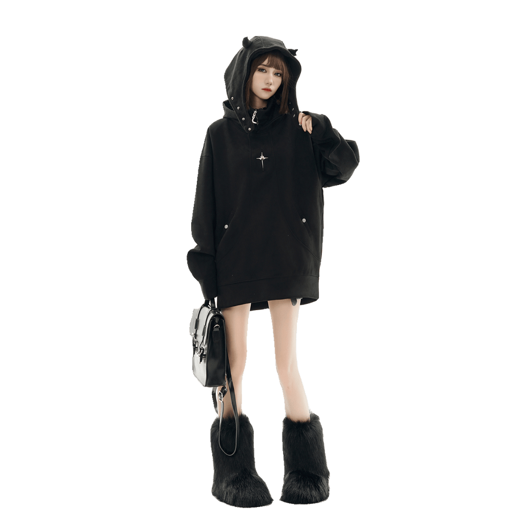 CT Basic Metal Star Logo Hoodie - COPPING THREADS - CT Select