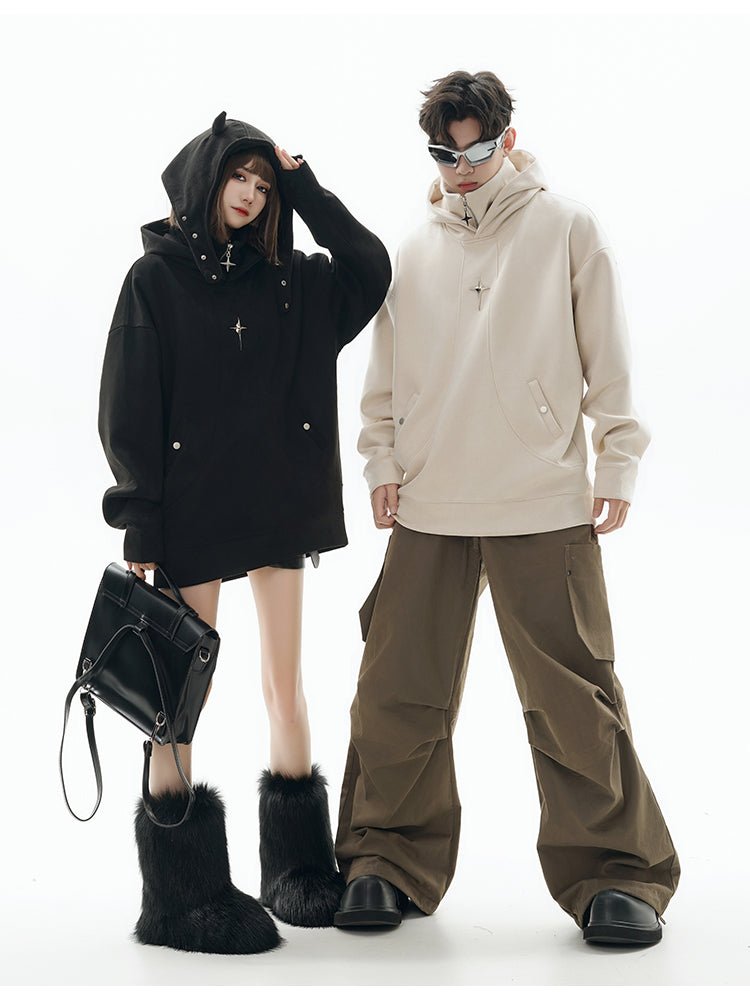 CT Basic Metal Star Logo Hoodie - COPPING THREADS - CT Select