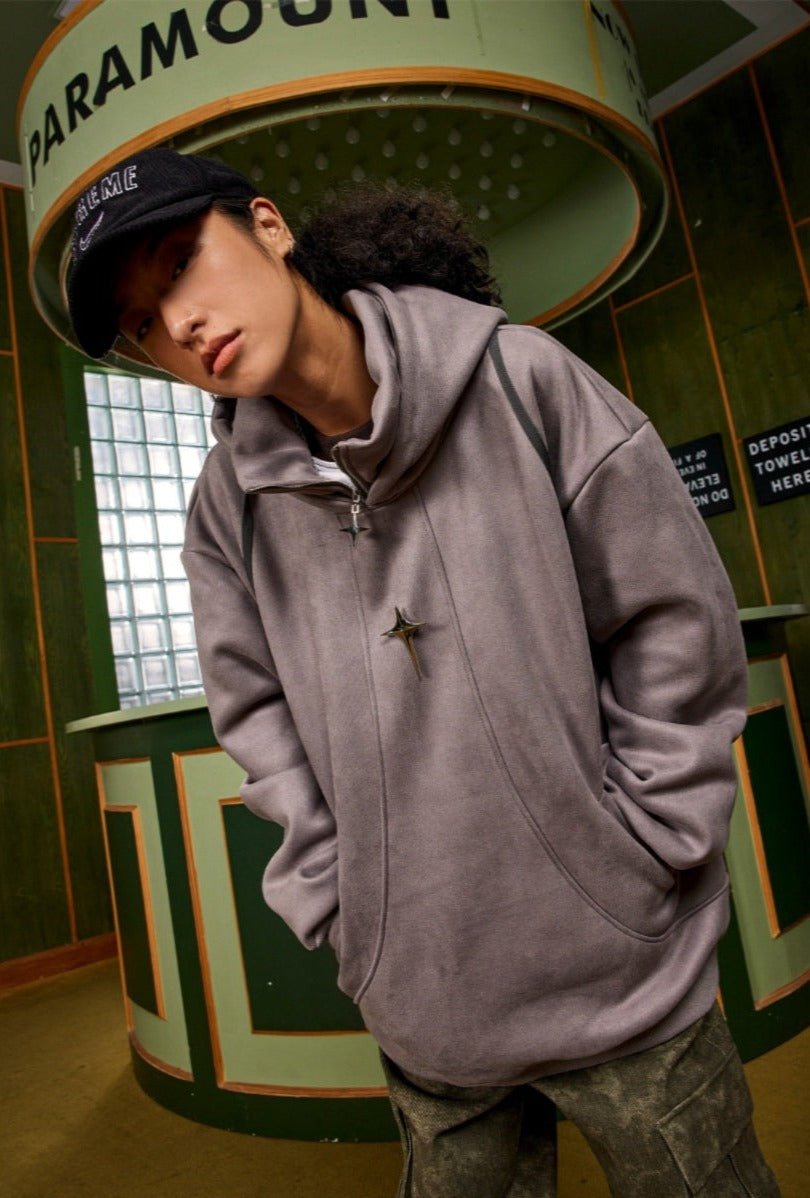 CT Heavyweight Metal Star Logo Hoodie - COPPING THREADS - CT Select