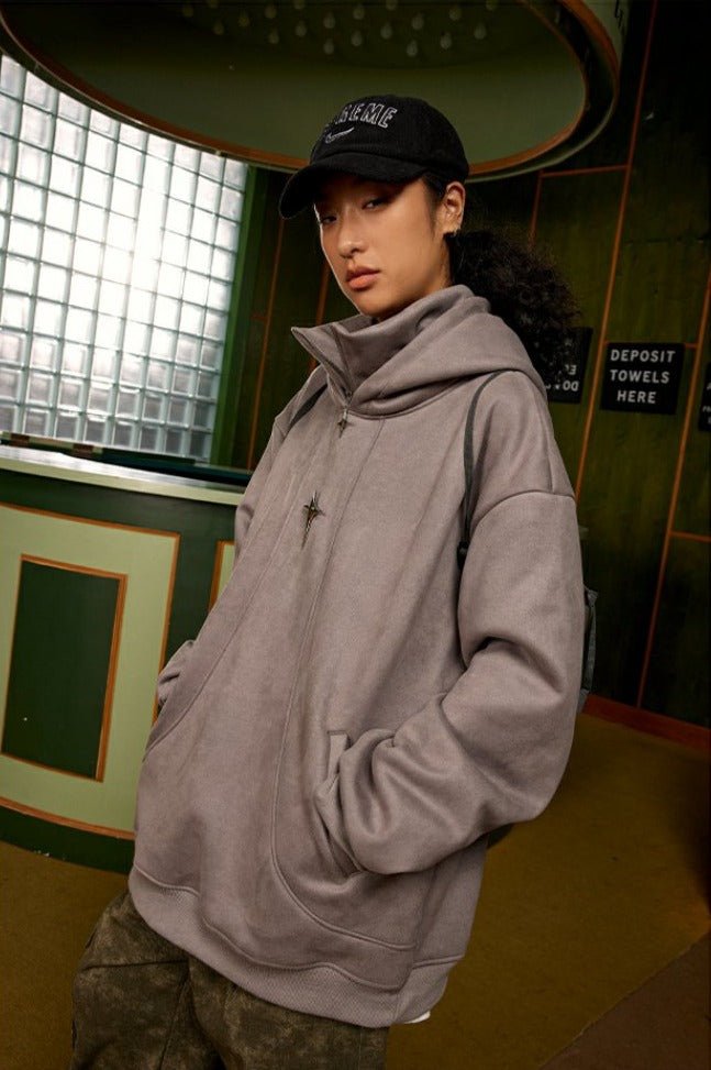 CT Heavyweight Metal Star Logo Hoodie - COPPING THREADS - CT Select