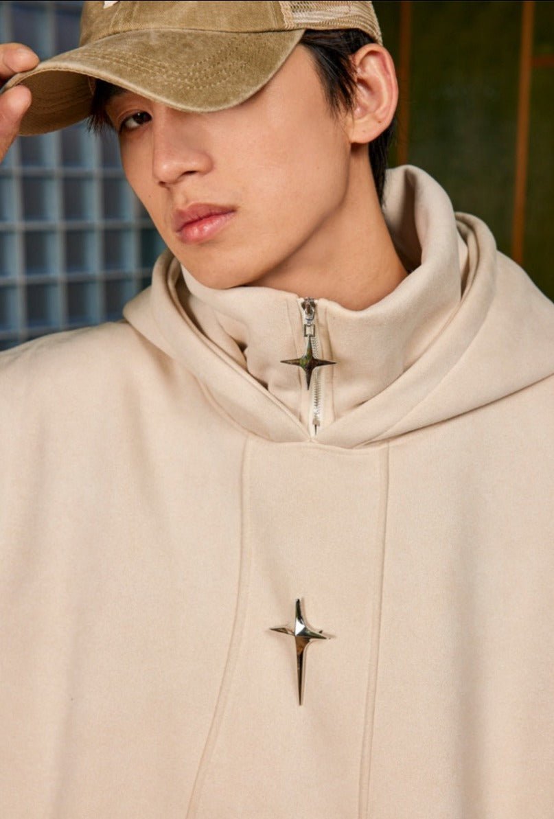 CT Heavyweight Metal Star Logo Hoodie - COPPING THREADS - CT Select