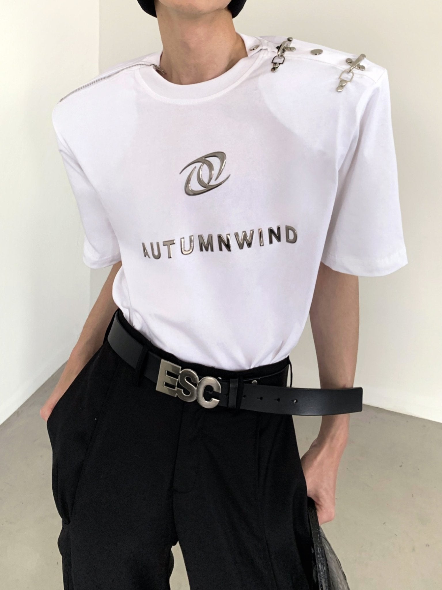 CT SELECT Metal Button Tee - COPPING THREADS - CT Select