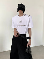 CT SELECT Metal Button Tee - COPPING THREADS - CT Select