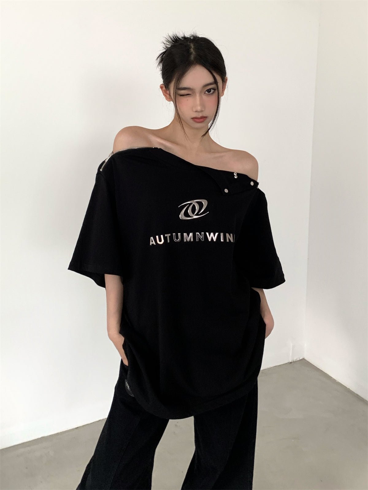 CT SELECT Metal Button Tee - COPPING THREADS - CT Select