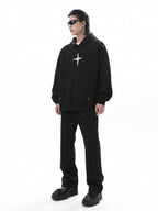 CT Star Logo Embroidered Hoodie - COPPING THREADS - CT Select
