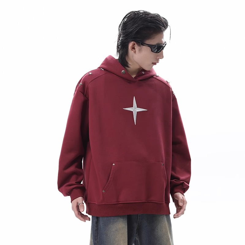 CT Star Logo Embroidered Hoodie - COPPING THREADS - CT Select