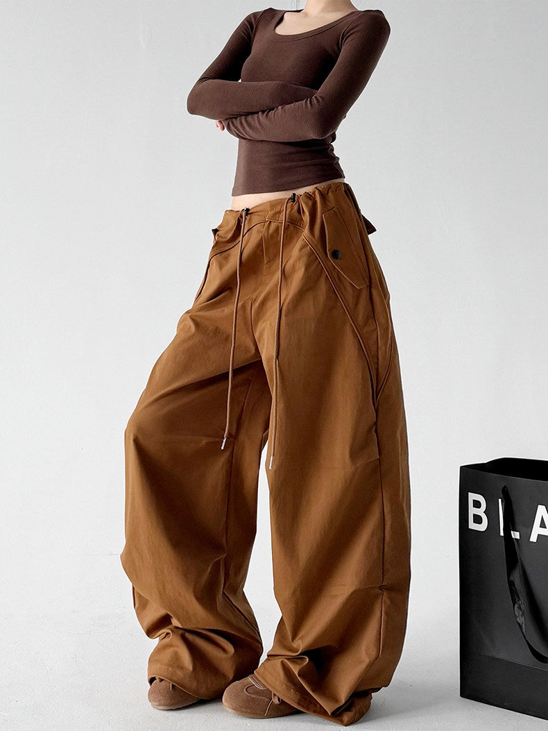 Pleated Utility Balloon Pants - CT0121 Secondary image