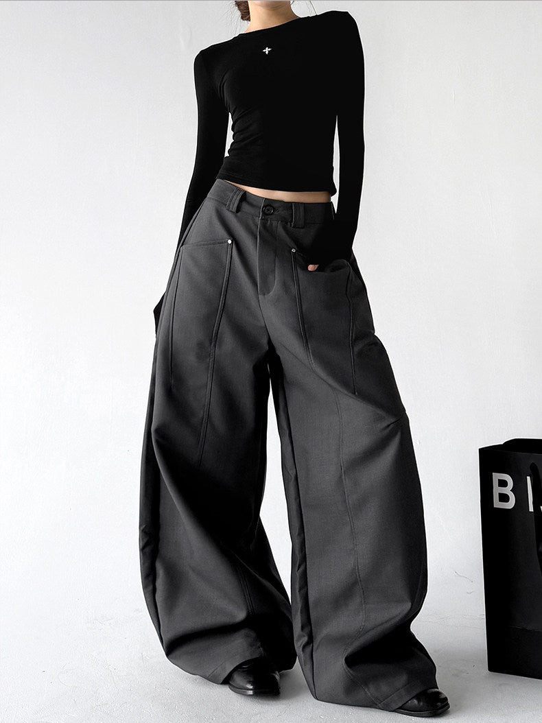 CT193 tailored pants multi detail view 10