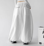 CT223 sweatpants in white, product view 31