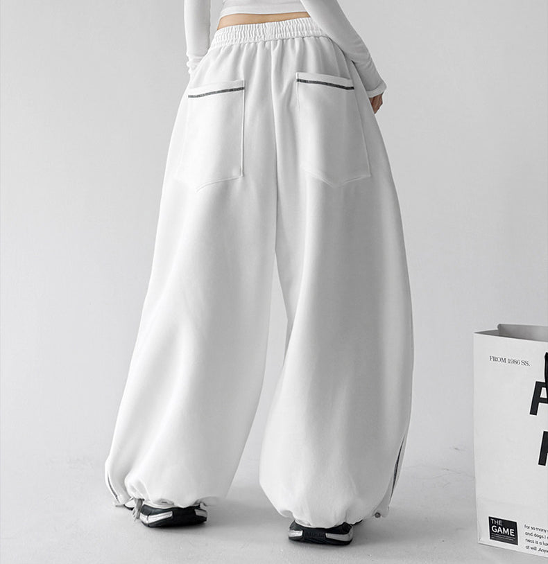 CT223 sweatpants in white, product view 31
