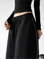 CT223 wide leg sweatpants multi detail view 02