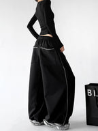 CT223 wide leg sweatpants multi product view 02