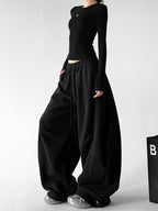 CT232 wide leg sweatpants multi detail view 06