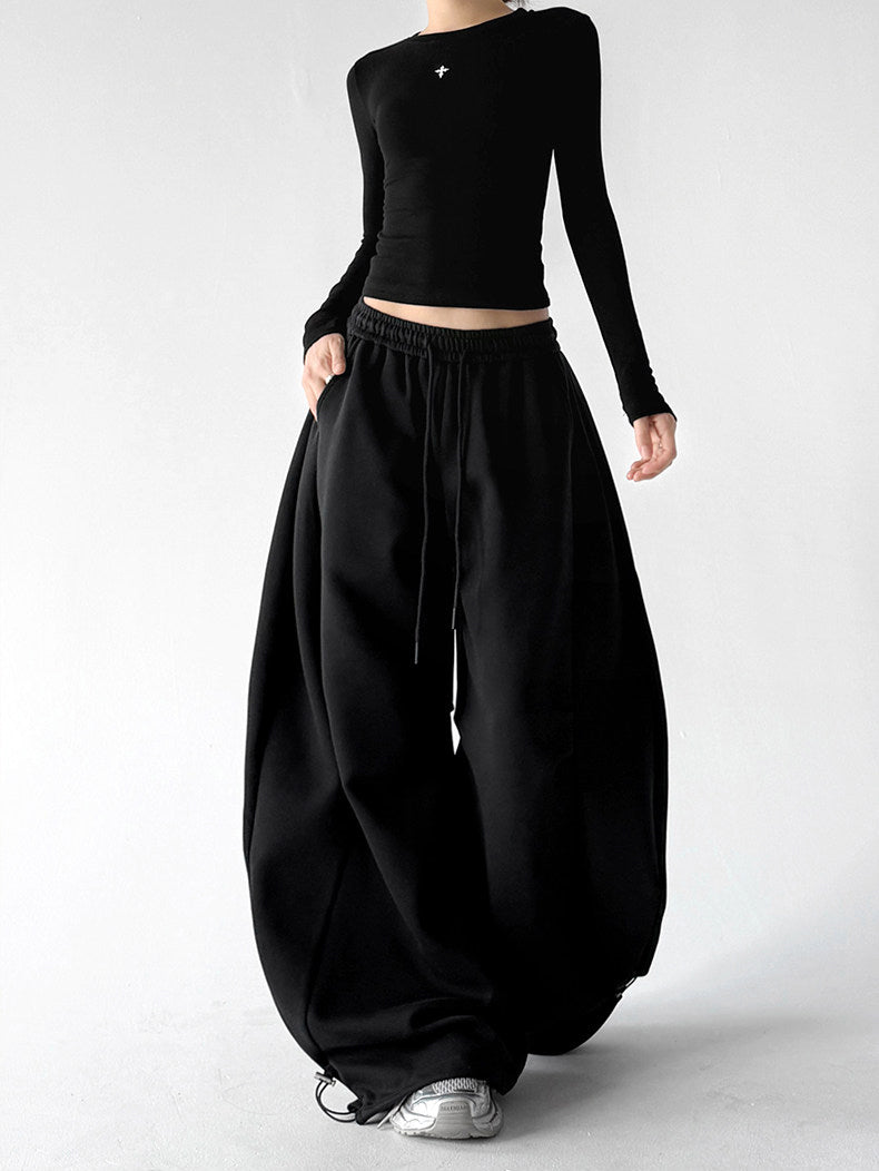 CT232 wide leg sweatpants multi detail view 08