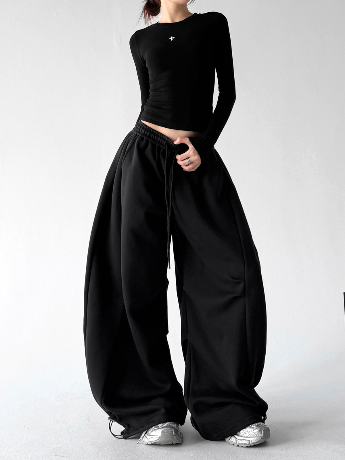 CT232 wide leg sweatpants multi product view 02