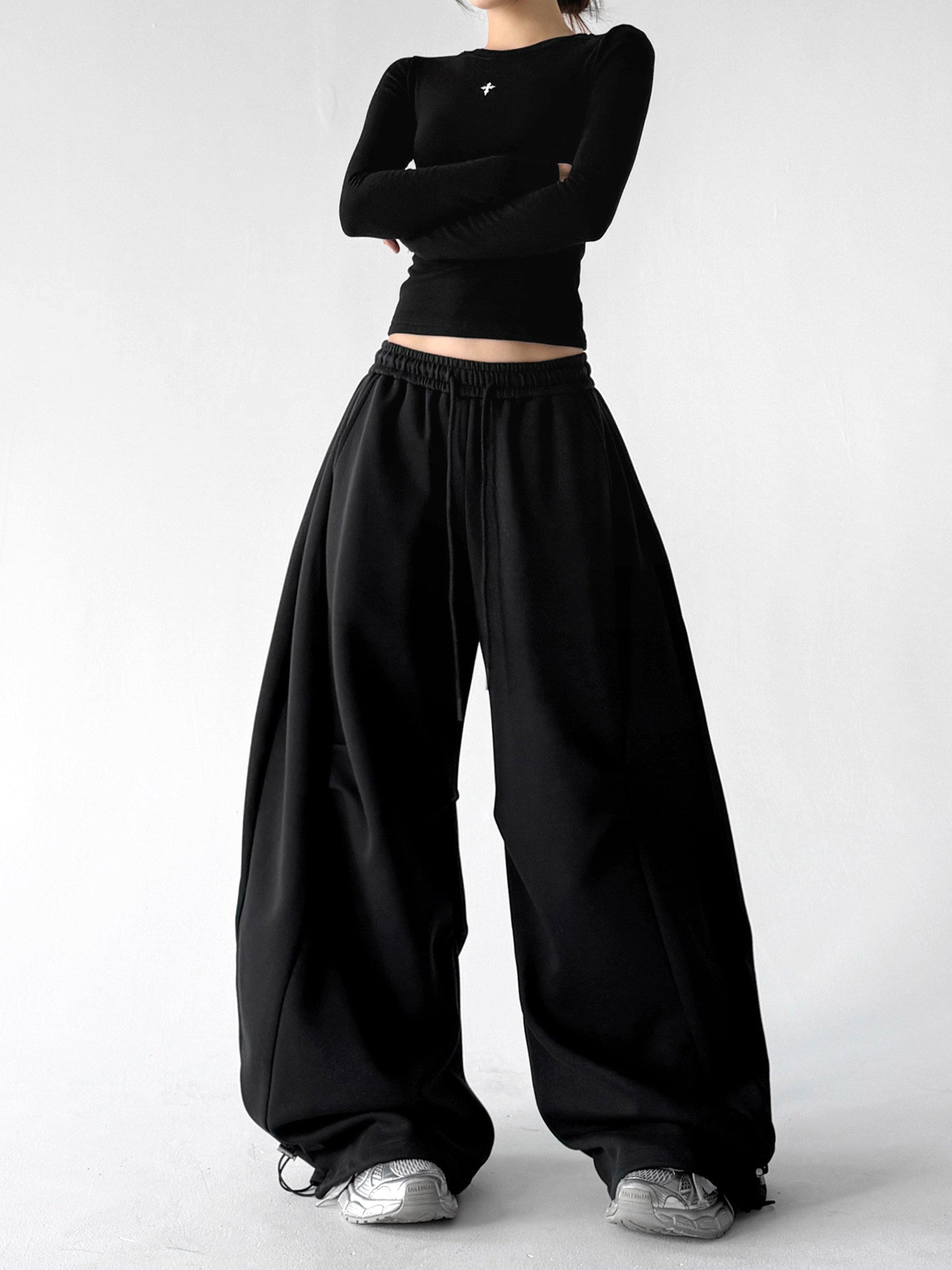 CT232 wide leg sweatpants multi product view 04