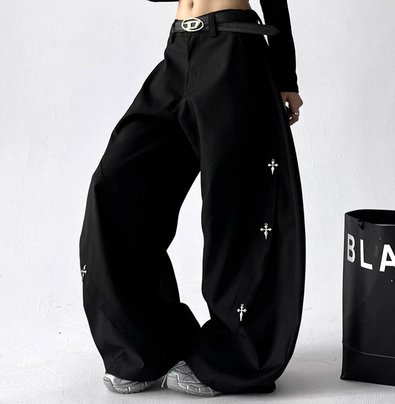 Star-detail pants - focused view 10