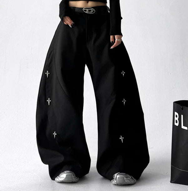 Star-detail pants - focused view 11