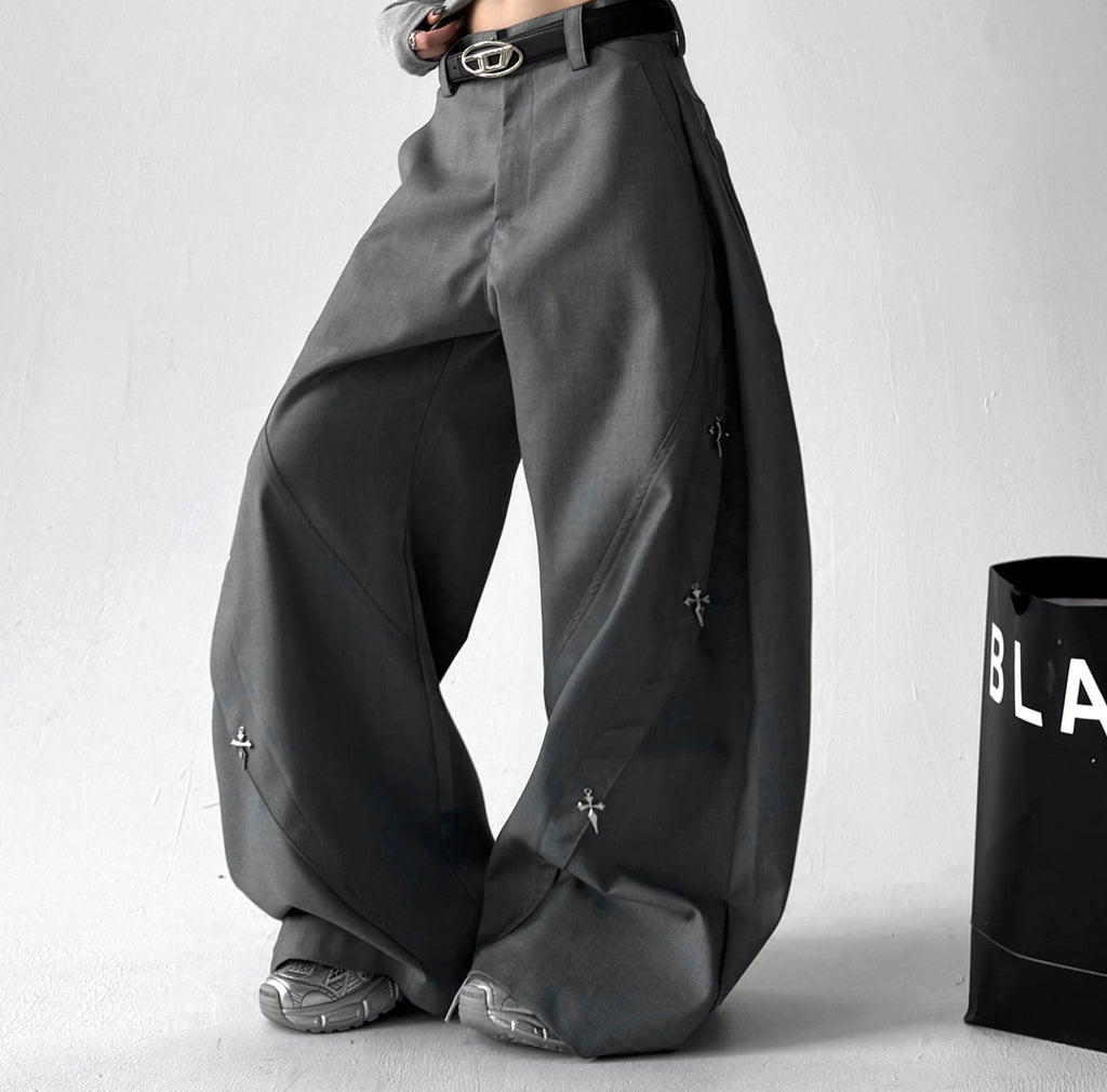 Star-detail pants - focused view 2