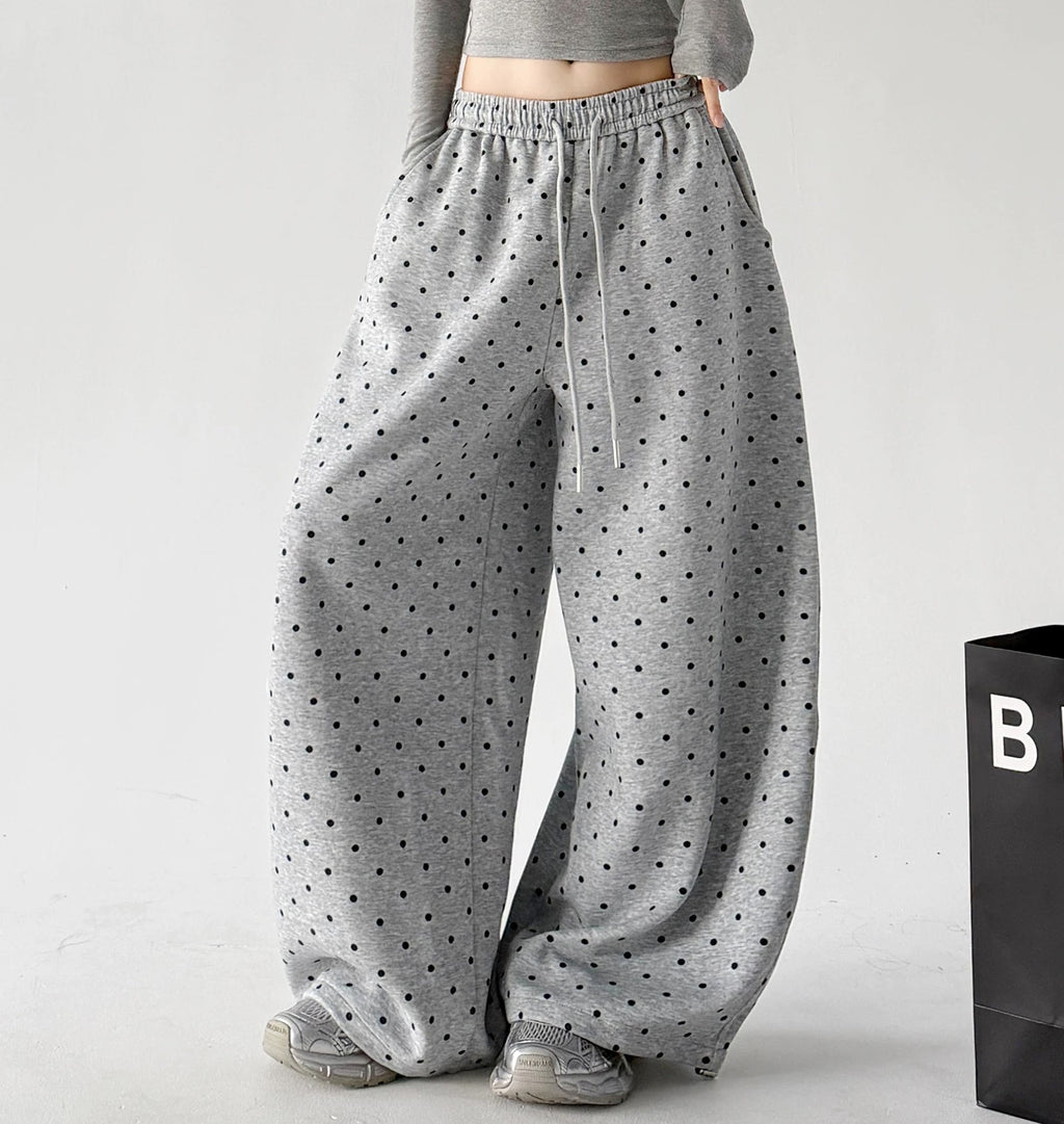 Gray pants front