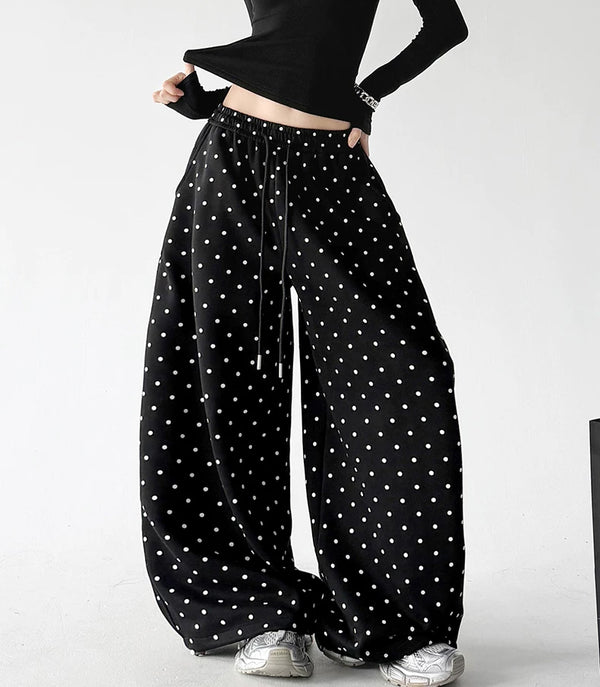 Black pants angled front