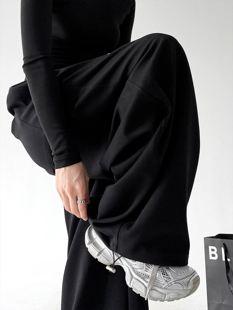 Graphic Wide-Leg Sweatpants - CT66111