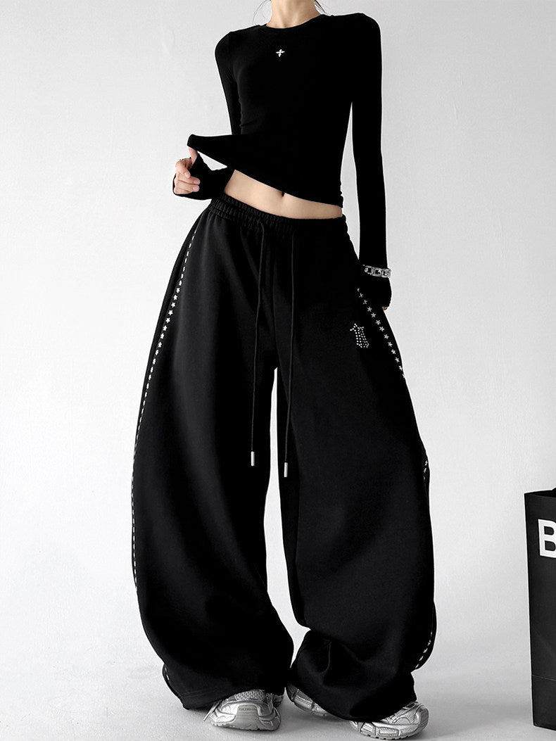 CT66211 sweatpants in black, product view 14