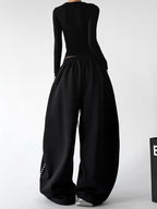 CT66211 sweatpants in black, product view 15