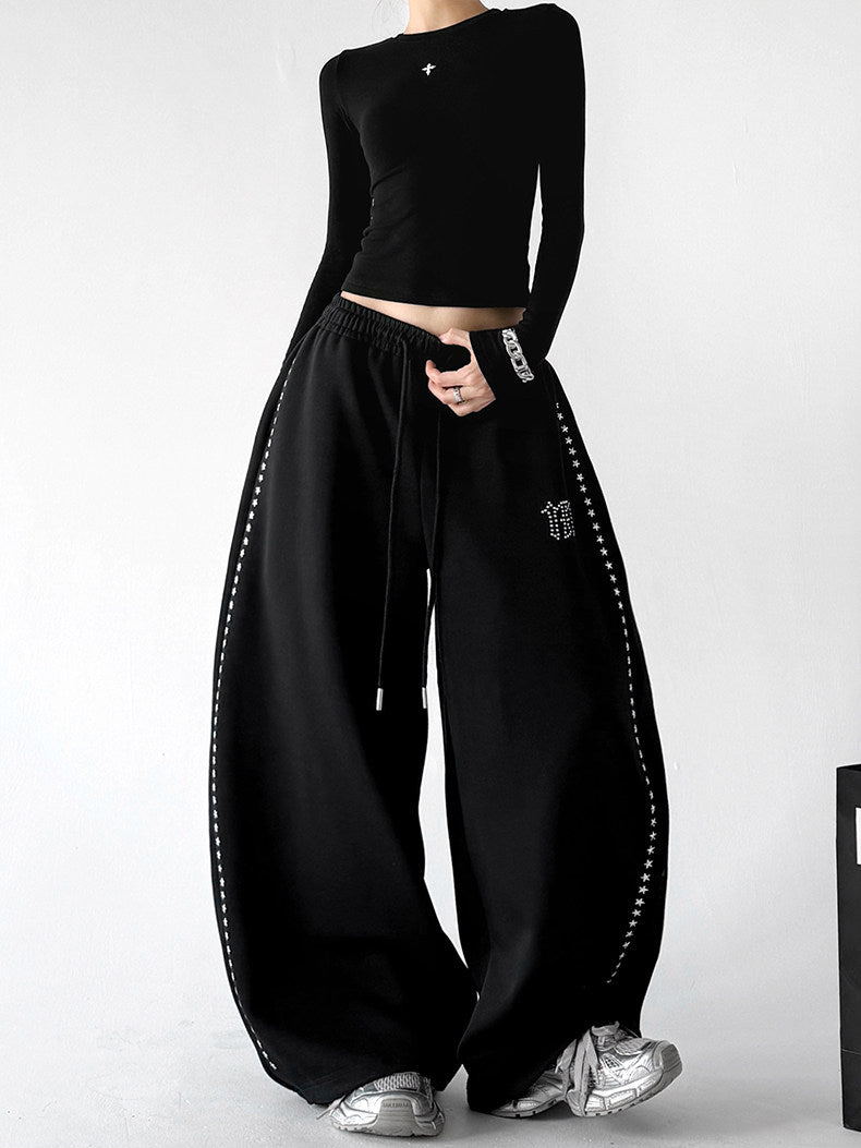 CT66211 sweatpants in black, product view 18