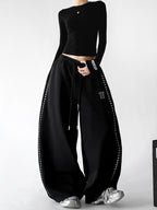CT66211 sweatpants in black, product view 18