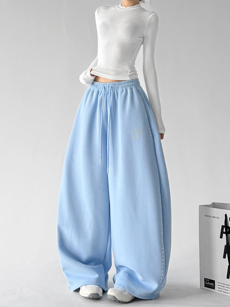 CT66211 sweatpants in blue, product view 22