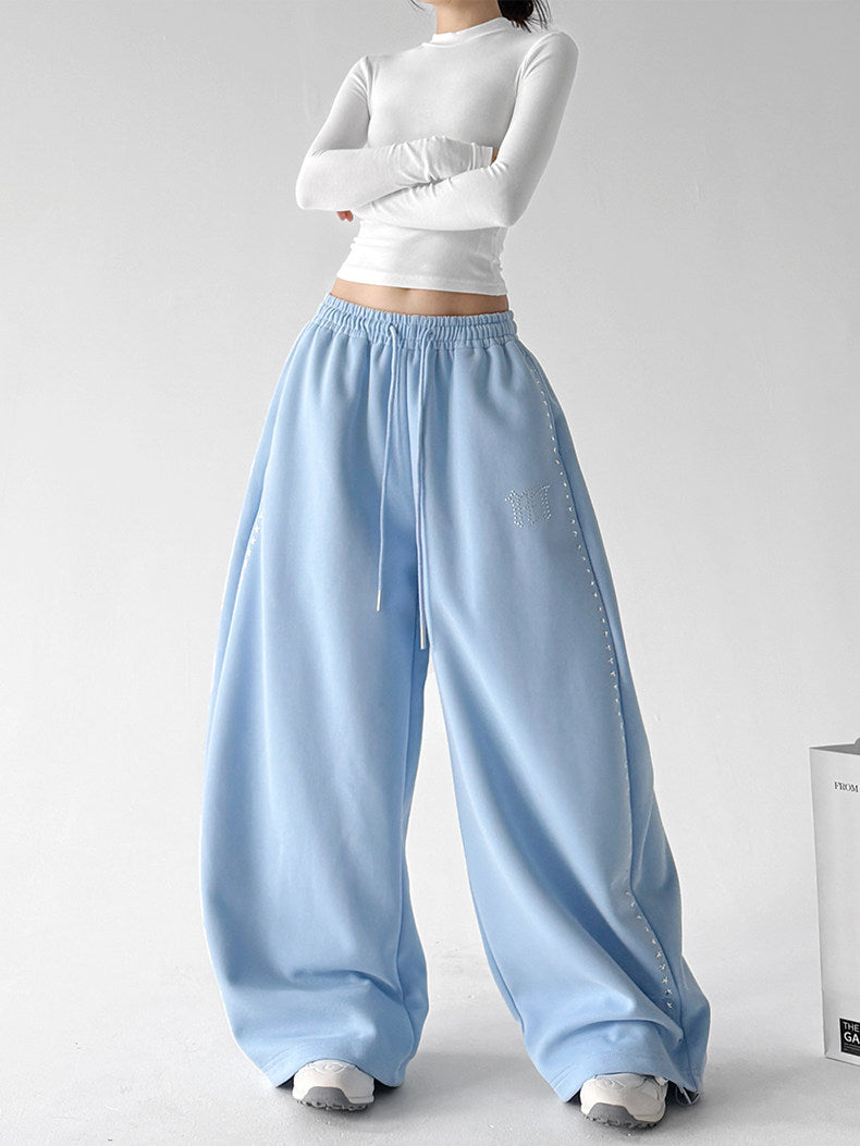 CT66211 sweatpants in blue, product view 26