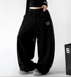 CT66211 wide leg sweatpants multi detail view 05