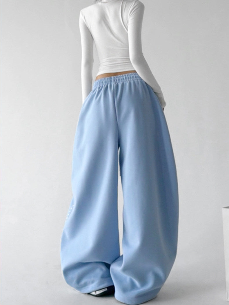 CT66211 wide leg sweatpants multi detail view 11