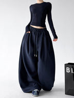 CT66218 wide leg sweatpants multi detail view 12