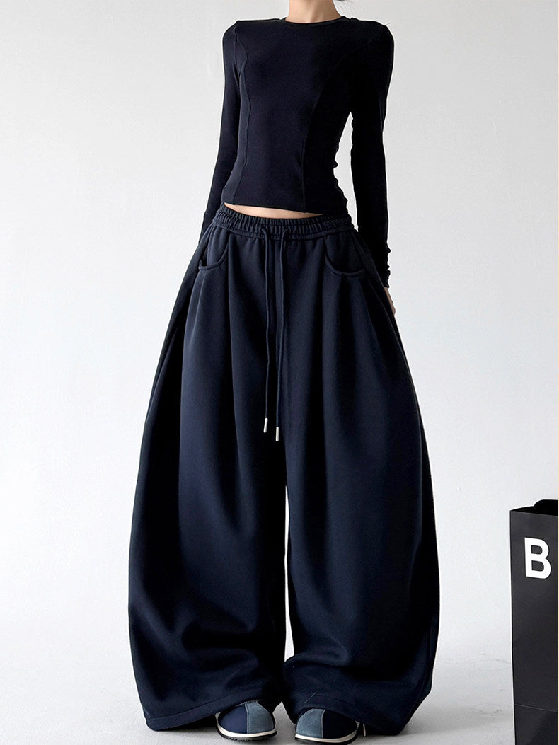 CT66218 wide leg sweatpants multi detail view 13