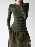 CT66237 t-shirts in army green, product view 22